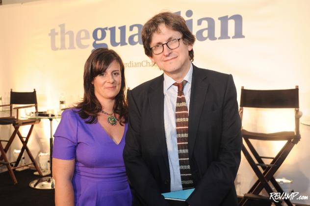 Guardian US Editor-in-Chief Janine Gibson and Guardian News & Media Editor-in-Chief Alan Rusbridger.